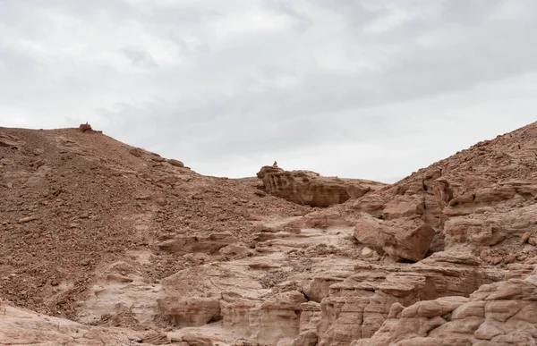 Naturaleza Montaña Fantásticamente Hermosa Parque Nacional Timna Cerca Eilat Sur —  Fotos de Stock