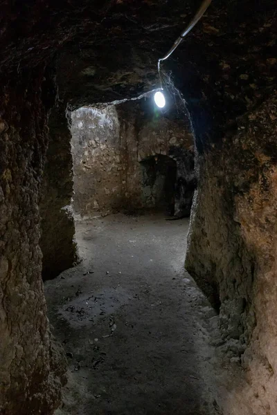 Nazareth Israel Februar 2022 Das Innere Des Untergrunds Des Griechisch — Stockfoto