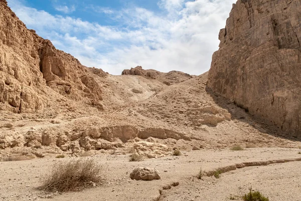 Mountains Stone Desert Tamarim Stream Israeli Side Dead Sea Jerusalem — Foto de Stock