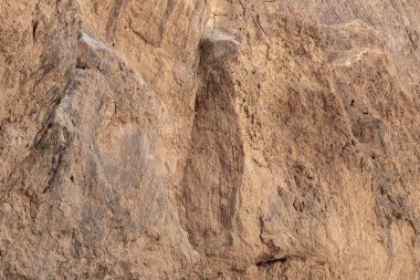 Khatsatson deresinin yanındaki taş çöl, İsrail 'deki Kudüs yakınlarında, Ölü Deniz' in İsrail tarafında.