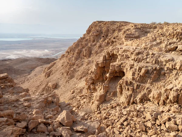 이스라엘의 예루살렘 사해의 이스라엘쪽에 근처의 이스라엘의 예루살렘 — 스톡 사진