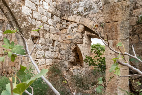 Well Preserved Remains Gaaton Crusader Fortress Kibbutz Gaaton Galilee Northern — Stock fotografie