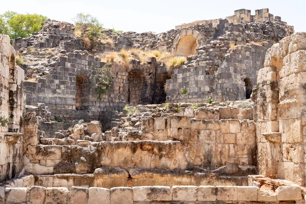 Beit Shean Israel August 2022 Partially Restored Ruins One Cities — Stock fotografie