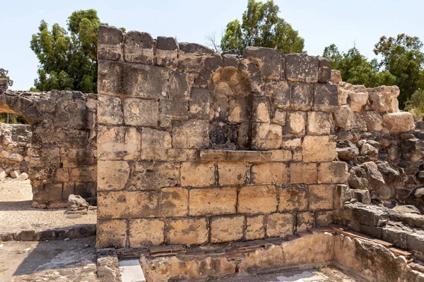 Beit Shean Israel August 2022 Partially Restored Ruins One Cities — Stockfoto