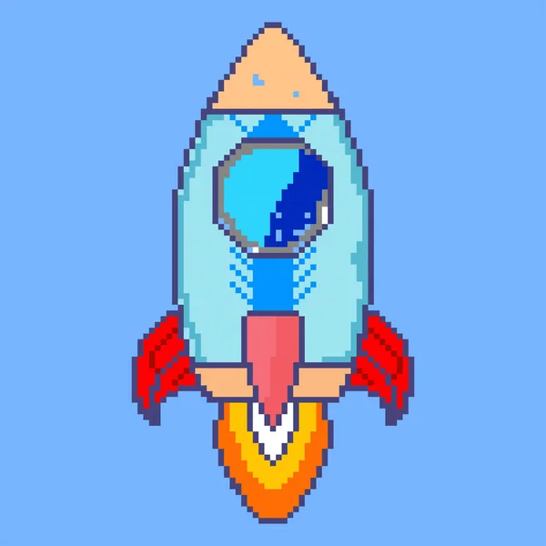 Vektör düz piksel sanat tasarımı