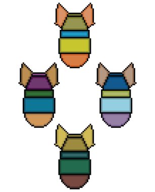 Bomba piksel sanat seti. patlama piksel sanat minecraft.