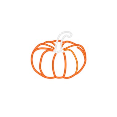 arkaplansız kabak neonu