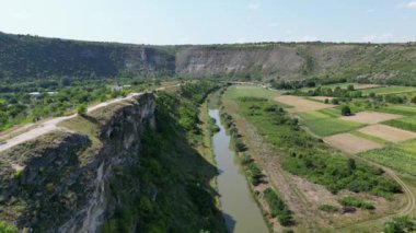 The historical complex Orheiul Vechi. Museum. Republic of Moldova. Butuceni.