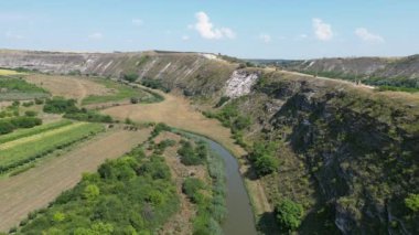 The historical complex Orheiul Vechi. Museum. Republic of Moldova. Butuceni.