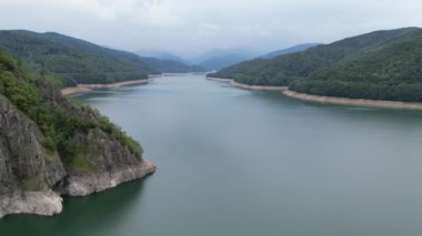 The Transfagarasan Highway. Romania. Drone 4K