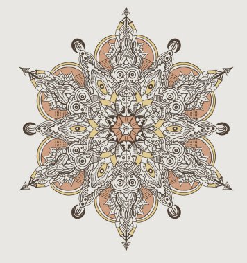 Vektör çizimi. Tasarımınız için şablon.