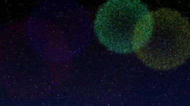 Gece yıldızlı gökyüzü yıldızlı