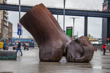 Vigo, İspanya - 24 Nisan 2020: Francisco Leiro 'nun 