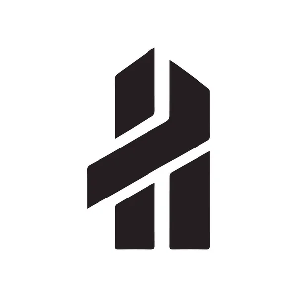 Letter Logo Vector Deluxe Ornated Floral Tech Minimalist Monogram Business — Stock Vector
