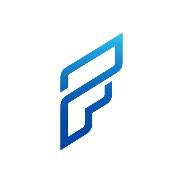 Initial Letter Logo Design Vector Illustration Letter Icon Design Initial — Stockvektor