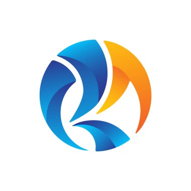 KA, AK Soyut Harfler Logosu, KA harf logosu ilhamları, Alfabe harfi simgesi KA, KA veya AK harfleri Alfabe Tasarım Vektörü Sembolü