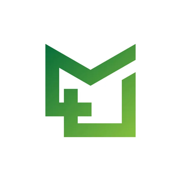 Letter Cross Medical Logo Icon Design Template Elements Logo Template — ストックベクタ