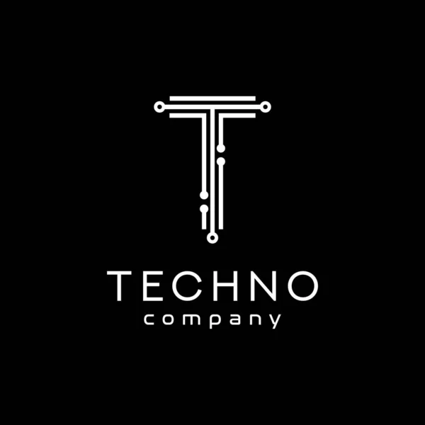 Логотип Технологій Сучасних Технологічних Компаній — стоковий вектор