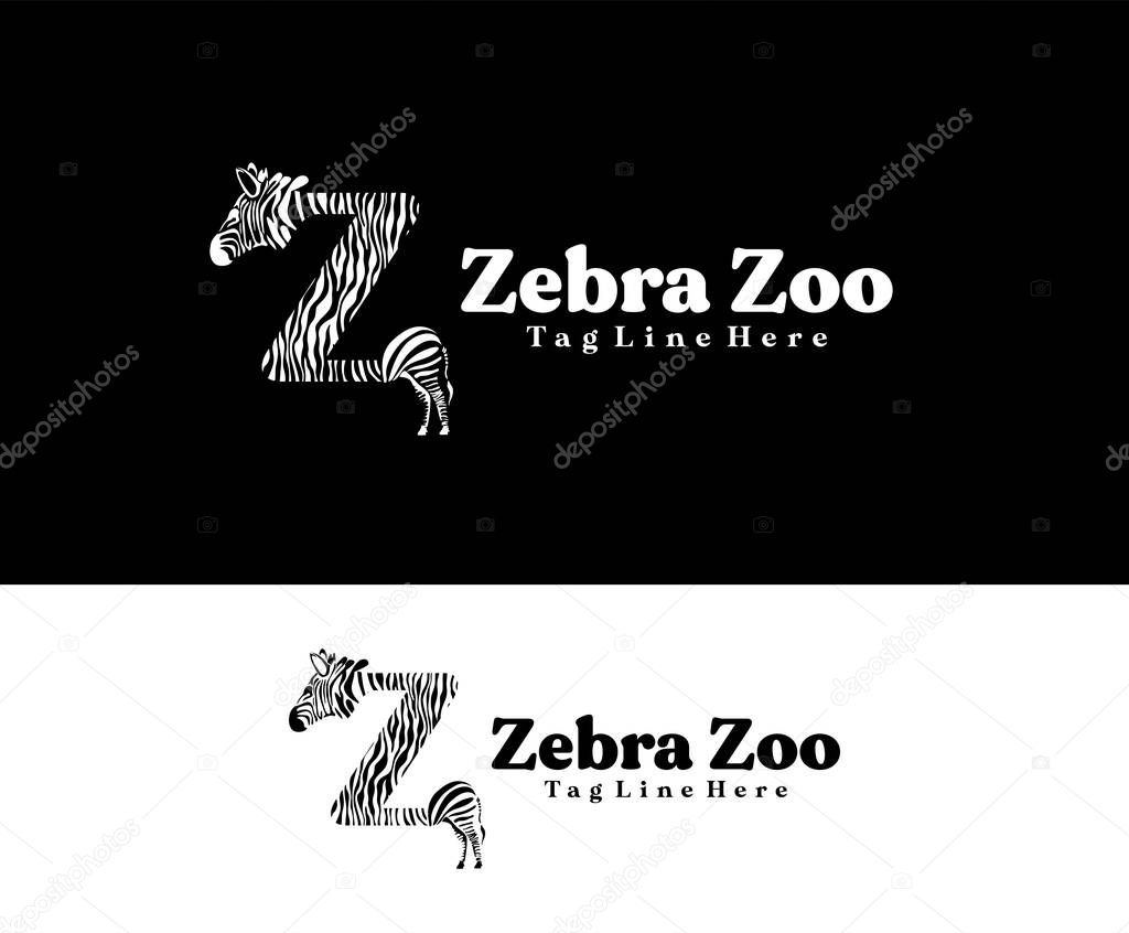 Letter Z logo animal,suitable for companies engaged in animal protection or farm