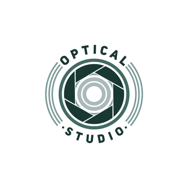 Camera Lens Logo With Initial O Design Inspiration