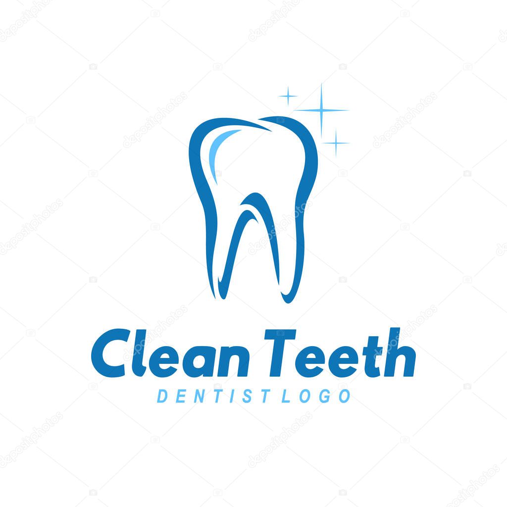 Minimalist Teeth Tooth For Dentis Or Clinic Design Inspiration
