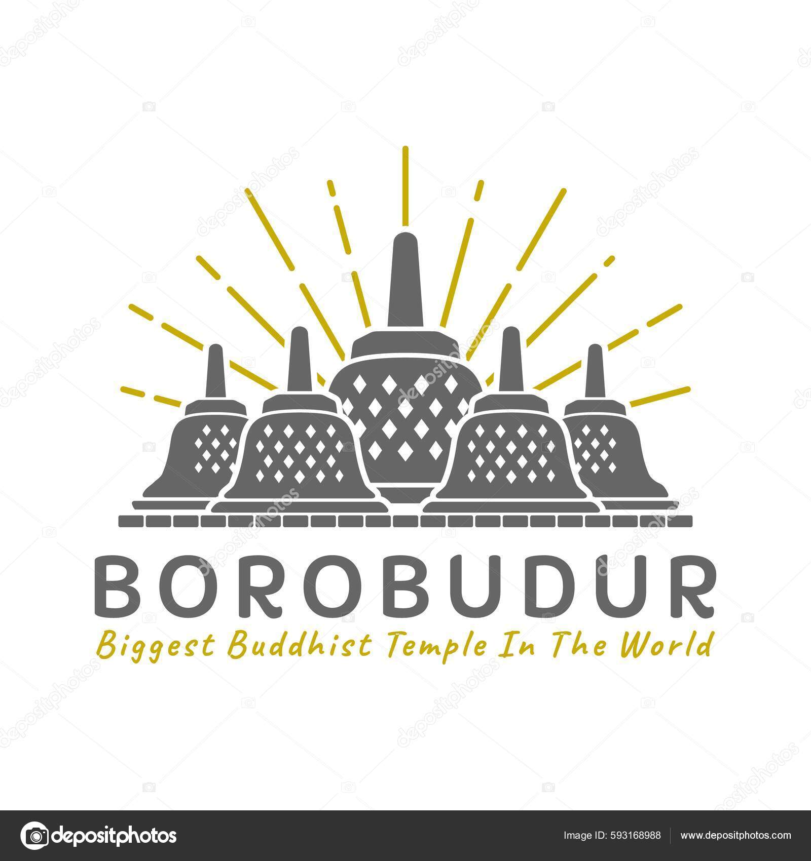 Buddha borobudur Imágenes Vectoriales, Gráfico Vectorial de Buddha borobudur  | DepositPhotos, image size:1600x1700