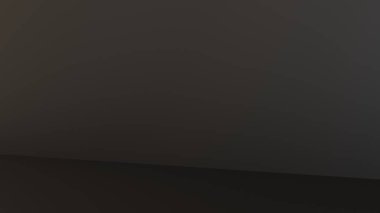 Kahverengi duvarı ve zemini olan farklı ürün ve modelleri yerleştirebileceğiniz bir oda..