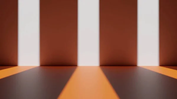 Pomarańczowa Przestrzeń Produkty Różne Modele Trzema Światłami Czołowymi — Zdjęcie stockowe