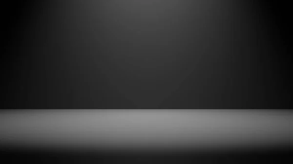 Стена Пол Комнате Смоделированной Блендере Свет Проецируется Сверху Комната Пуста — стоковое фото