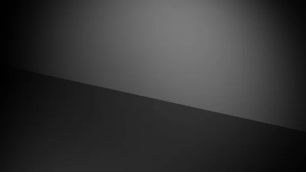 Representación Fondo Abstracto Negro Con Foco Luz Desde Arriba Espacio — Foto de Stock