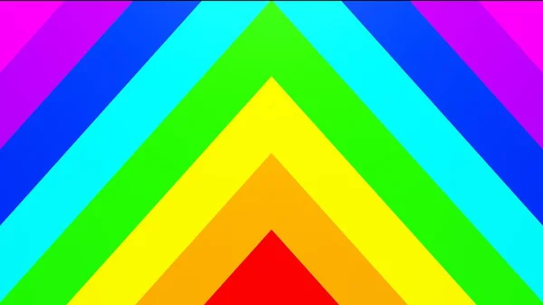 Rendering Triangular Pattern Colors Rainbow Colorful Background Triangular Pattern Pattern — Fotografia de Stock