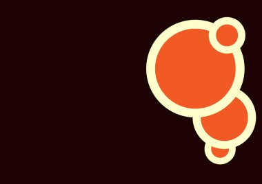 Çember şekilli renk vektör düzeni. Arkaplan yaratıcı tasarımlarınız için kullanılabilir. Sunum, afiş, kapak, web sitesi, el ilanı, kart, poster, duvar kağıdı, slayt, doku, dergi ve Powerpoint için vektör ilüstrasyon tasarımı.