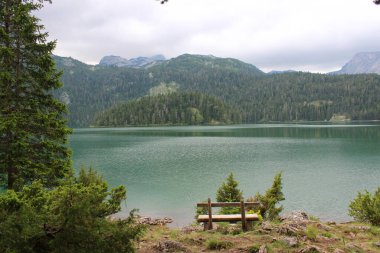 Kara Göl. Durmitor Dağı. Crno jezero. Karadağ