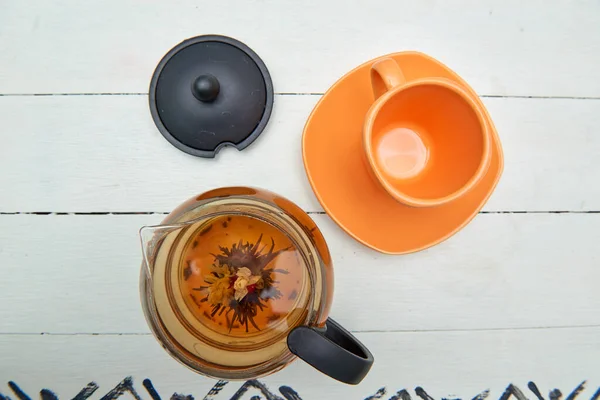 Chrysanthemum Tea Delightful Aroma Very Tasty — Stockfoto