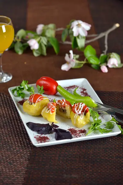  Azerbaijani dish called potatoes Dolma cabbage national food 