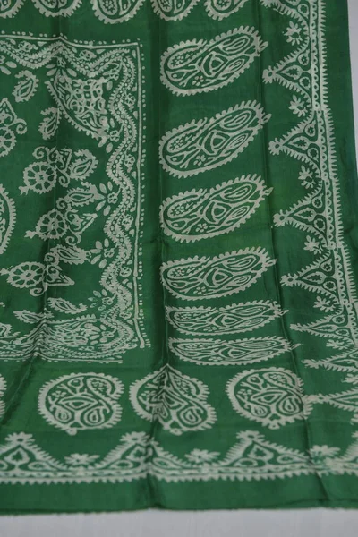 Azerbaijani national national silk scarf called Kelagayi of different colors and national patterns