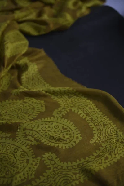 Azerbaijani national national silk scarf called Kelagayi studio shooting