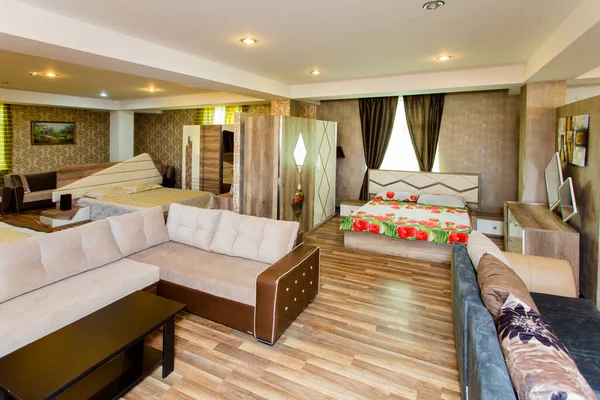 Bedroom Furniture Comfort Design — Stockfoto