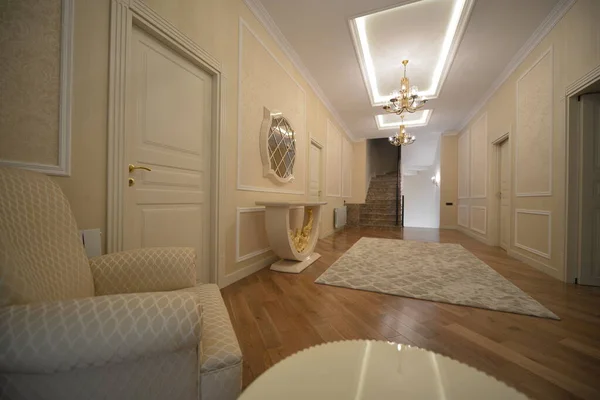 Upholstered Furniture Living Room Hallway Comfort — ストック写真