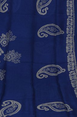 Azerbaijani national silk scarf called Kelagayi studio shooting