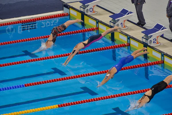 Athletes World Swimming Championship Azerbaijan — 图库照片