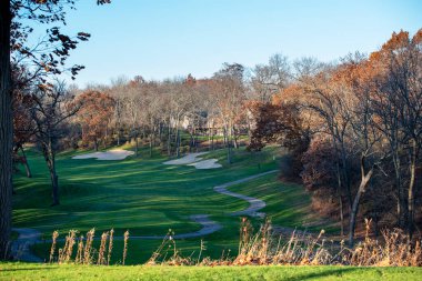 Golf club in Chicago closed private club area near Lake Geneva