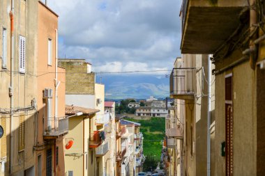 Gorgeous Italy island Sicily city Alcamo beautiful panorama views