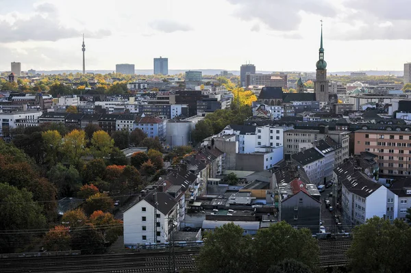 Panorama View City View Dortmund Germany Twist Height — Foto de Stock