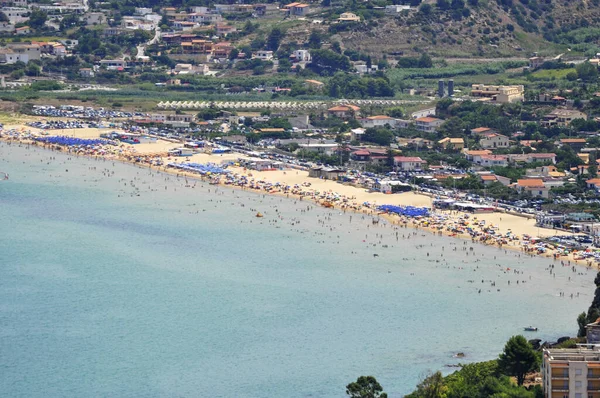 Sicily Magnificent Italy Castello Mare Alcamo Clean Sea — Fotografia de Stock