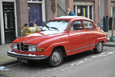 Retro car in Amsterdam rare car models antiques