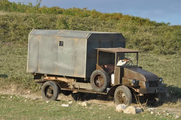 Antique Truck Retro 1930 Very Rare Exhibit — Stockfoto