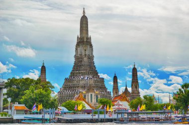buddha temple in Bangkok Thailand ancient temple high big majestic