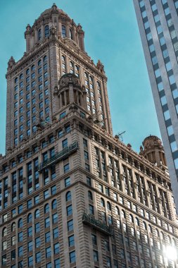 Beautiful architecture skyscrapers of Chicago