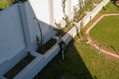 Our private large house on a rock views inside the house with a panorama of the city and the Caspian Sea a beautiful view of the city of Baku